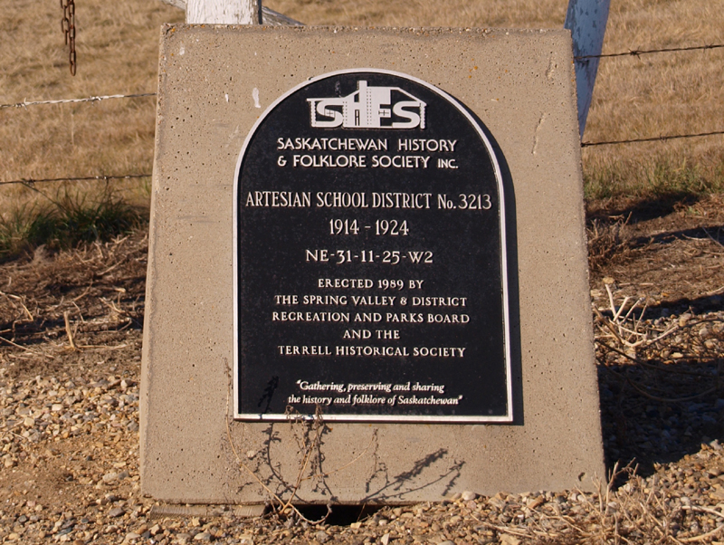 Artesian School District 3213, 1914-1924, North East SEction 31  township  11 range 25 west of the 2nd meridian, at our Lady of Sorrows Roman Catholic Cemetery, North Eastsection 30 township 11  range 25 west of the 2nd meridian,   - Saskatchewan Gen Web